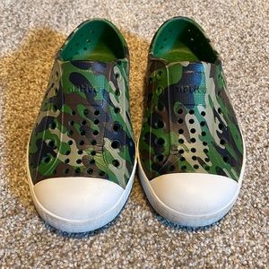 Toddler Boy Native Jefferson Camo Shoes
